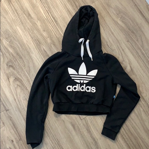 adidas Tops - Adidas cropped hoodie
